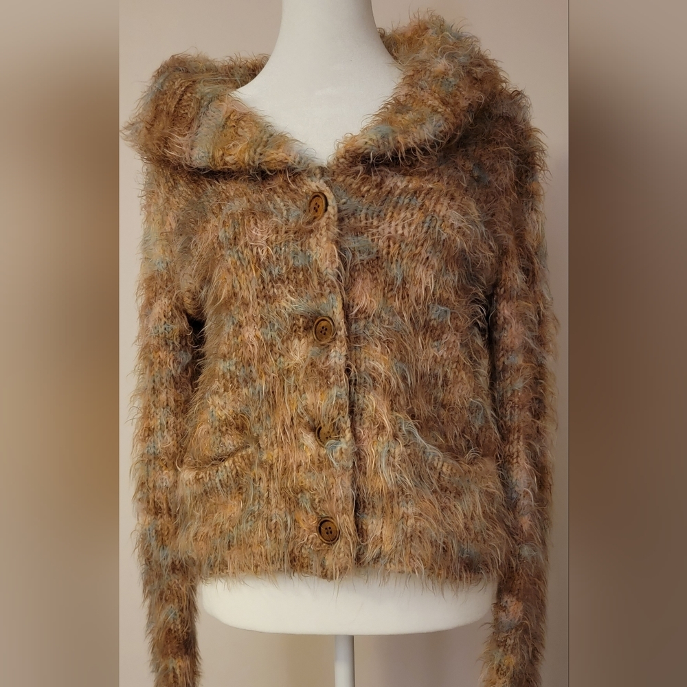 Hand knit by Dollie sweater by Anthropologie, size S